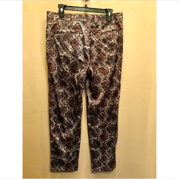 Zara Snake Print Bomber Jacket and Pants 2 Piece Set - Picture 11 of 11